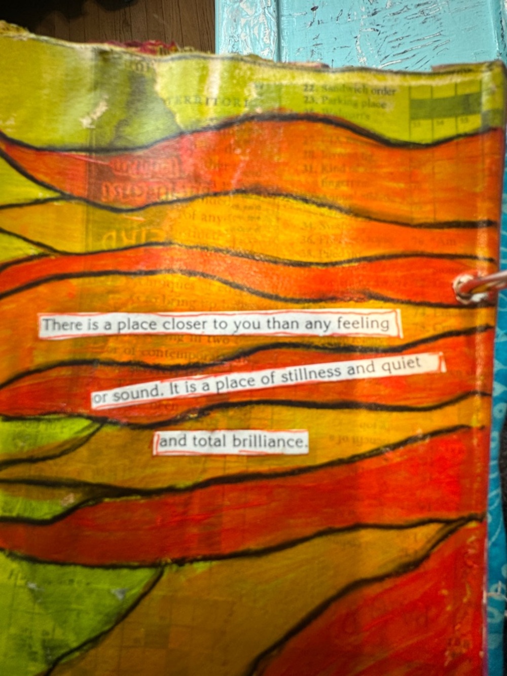 ✨ "Begin Again, again. “ Altered Book | 22-Page Interactive Mixed Media Art - Picture 11 of 15